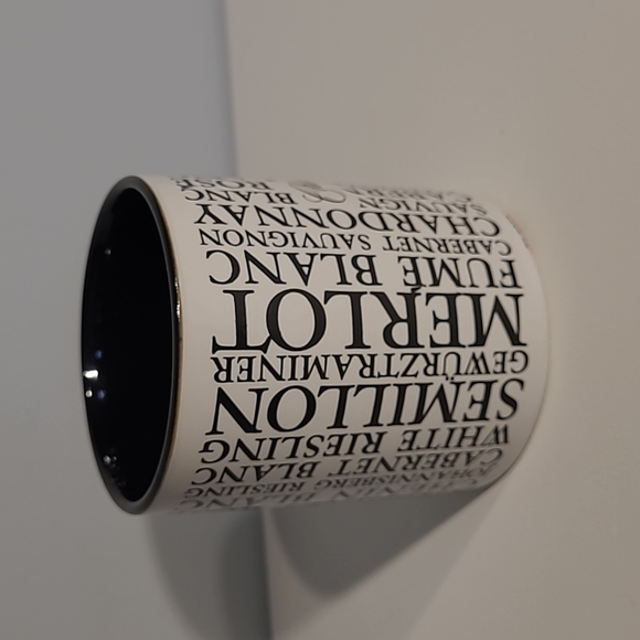 Chateau Ste Michelle Coffee Mug with various types of wines on it-New - Picture 2 of 6